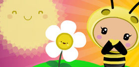 Cuteki eCard: Flower Power