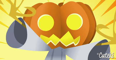 Cuteki Halloween Calabaza